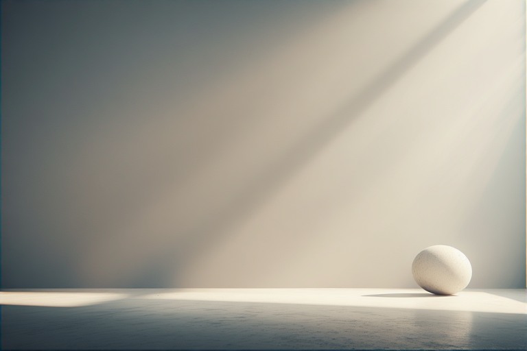 Minimalist space symbolizing freedom and clarity