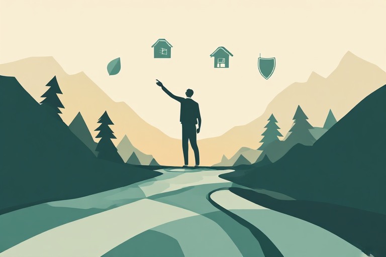 Illustration representing threat modeling as a calm, deliberate decision process