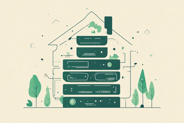 Home lab network exposure illustration for a home security risk assessment example